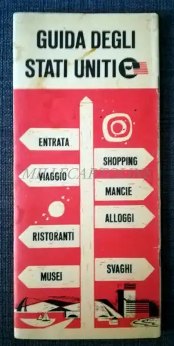 USA REISEFÜHRER - Einreise, Einkaufen, Reisen, Trinkgelder, Unterkunft Broschüren