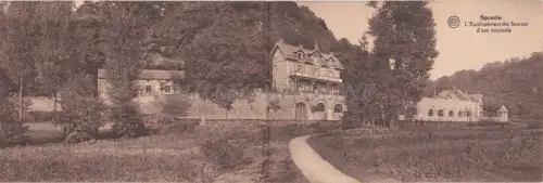 BELGIEN - Spontin - Die Etablissement der Mineralwasserquellen