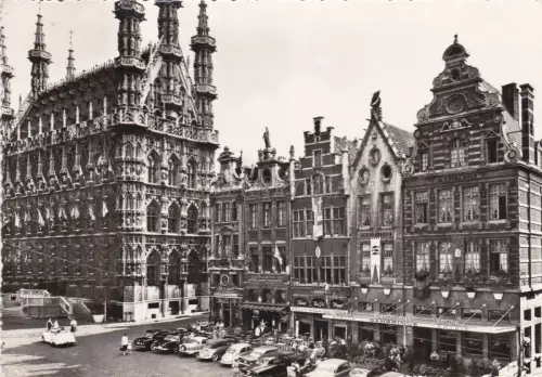 BELGIEN - Löwen - Grand Place 1960