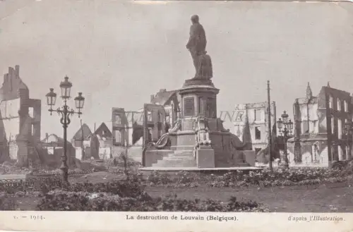 BELGIEN - Leuven - La Destruction