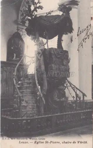 BELGIEN - Leuze - Eglise St. Pierre 1904