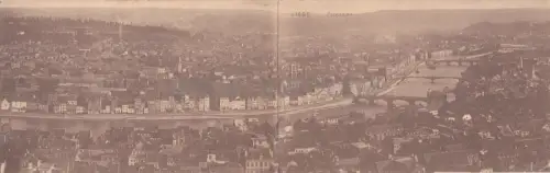 BELGIEN - Lüttich - Panorama - Feldpost WWI