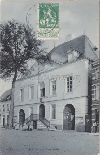 BELGIEN - Jodoigne - Maison Communalle 1912