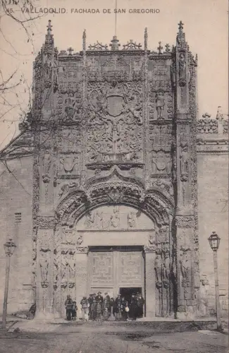 SPANIEN - Valladolid - Fassada de San Gregorio