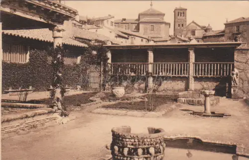 SPANIEN - Toledo - Casa del Greco, Jardin 1929