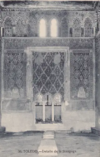 SPANIEN - Toledo - Detail der Synagoge