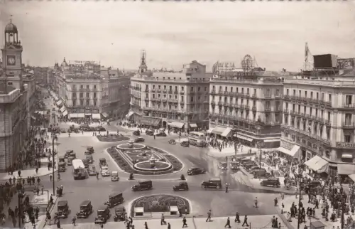 SPANIEN - Madrid - Puerta del Sol - Foto Postkarte
