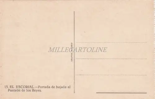 SPANIEN - El Escorial - Cover