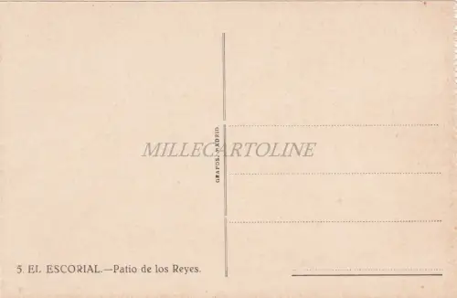 SPANIEN - El Escorial - Patio de los Reyes