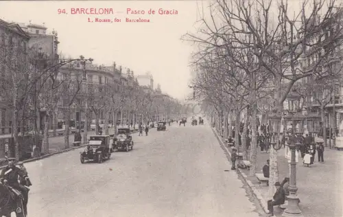 SPANIEN - Barcelona - Paseo de Gracia