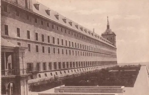 SPANIEN - El Escorial - Blick auf das Parterre von der Galerie der Konvalecientes