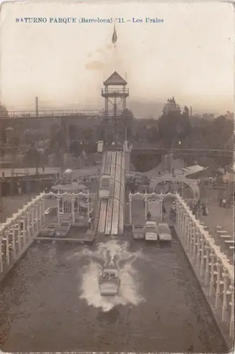 SPANIEN - Barcelona - Saturno Parque, Los Urales - Echtfoto Postkarte