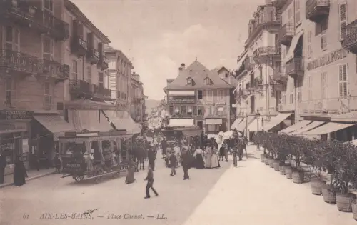 FRANKREICH - Aix-les-Bains - Place Carnot