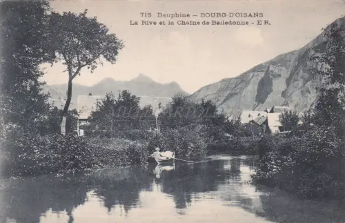 FRANKREICH - Dauphiné - Bourg D'Oisans - Rive et Chaine de Belledonne