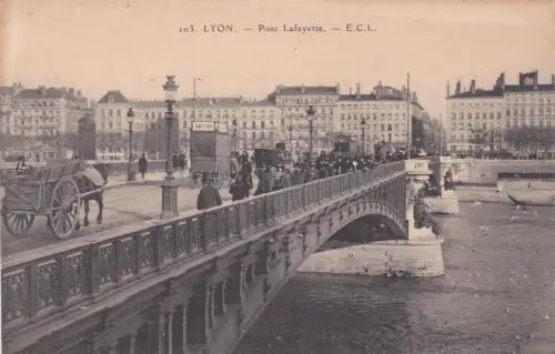 FRANKREICH - Lyon - Pont Lafayette