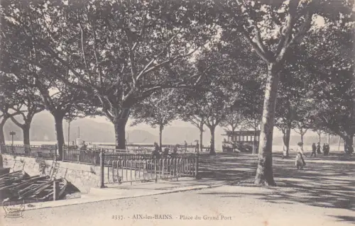 FRANKREICH - Aix-les-Bains - Place du Grand Port