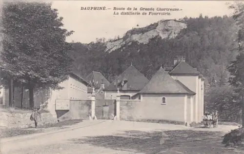 FRANKREICH - Dauphiné - Route de la Grande Chartreuse, la Distillerie
