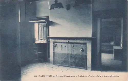 FRANKREICH - Dauphiné - Grande Chartreuse, Interieur einer Zelle