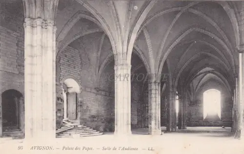 FRANKREICH - Avignon - Palais des Papes - Salle de l'Audience