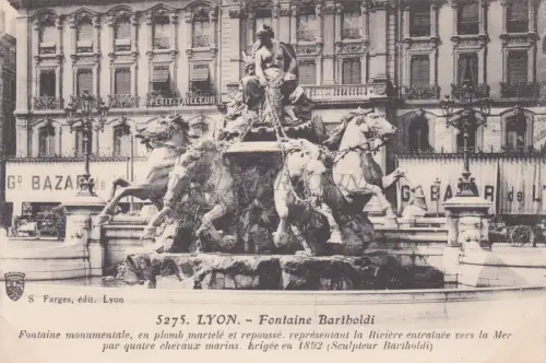 FRANKREICH - Lyon - Fontaine Bartholdi