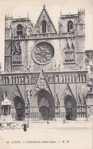 FRANKREICH - Lyon - Cathédrale Saint Jean