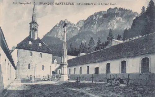 FRANKREICH - Dauphiné - Grande Chartreuse, le Cimetière