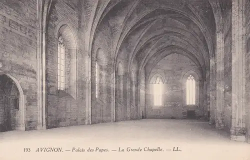 FRANKREICH - Avignon - Palais des Papes - La Grande Chapelle