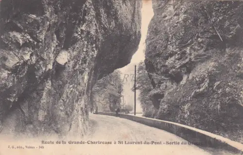 FRANKREICH - Dauphiné - Route de la Grande Chartreuse, St Laurent du Pont