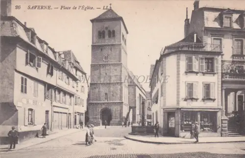 FRANKREICH - Saverne - Place de l'Eglise