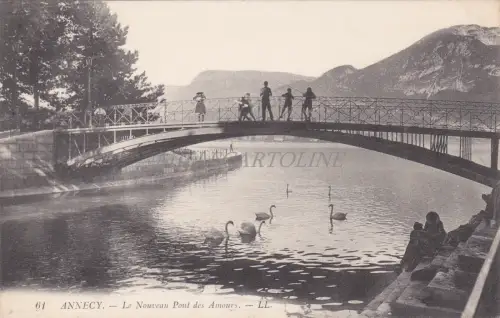 FRANKREICH - Annecy - Le Noveau Pont des Amours