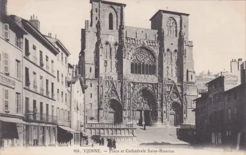 FRANKREICH - Wien - Place et Cathédrale St-Maurice