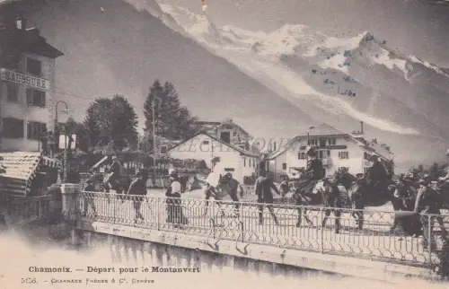 FRANKREICH - Chamonix - Abfahrt nach Montanvert