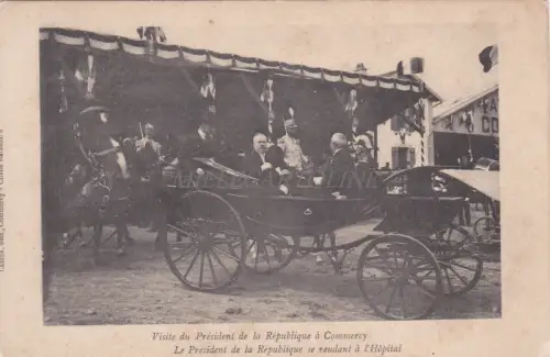 FRANKREICH - Commercy - Besuch des Präsidenten der Republik