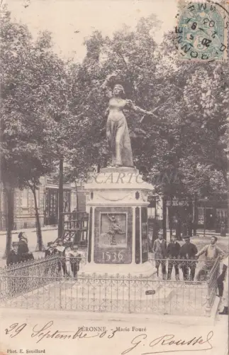 FRANKREICH - Péronne - Marie Fouré 1903
