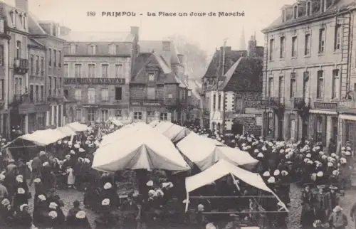 FRANKREICH - Paimpol - La Place un Jour de Marché