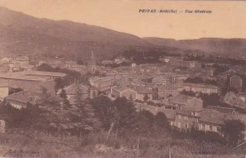 FRANKREICH - Privas - Vue Générale 1931