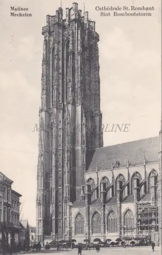 BELGIEN - Mechelen - Kathedrale St. Rombaut