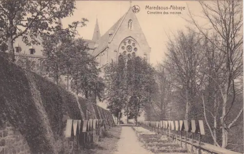 BELGIEN - Maredsous - Abtei, Mönchsfriedhof - Denée