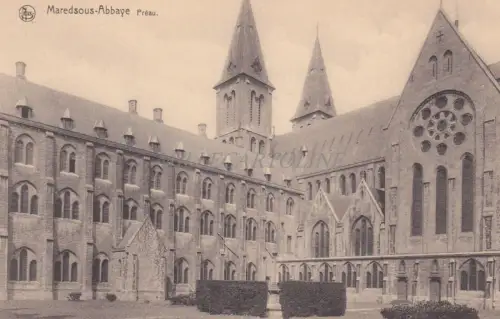 BELGIEN - Maredsous - Abbaye, Préau - Denée