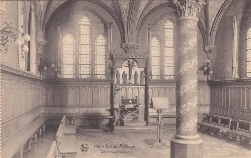 BELGIEN - Maredsous - Abtei, Kapitelsaal - Denée
