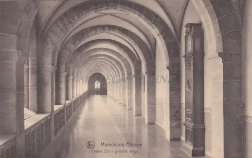 BELGIEN - Maredsous - Abtei, Ostkloster, erster Stock - Denée