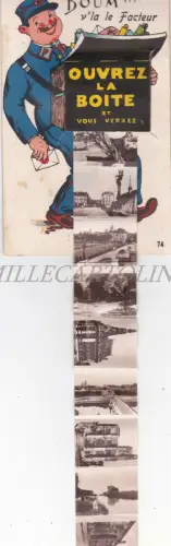 FRANKREICH - Boum v'la le Facteur, Ouvre la Boite, Sens - Leporello 1953