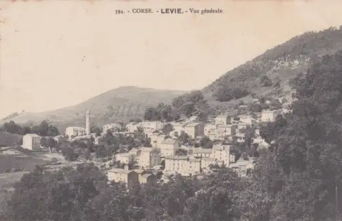 FRANKREICH - Korsika - Levie, Gesamtansicht