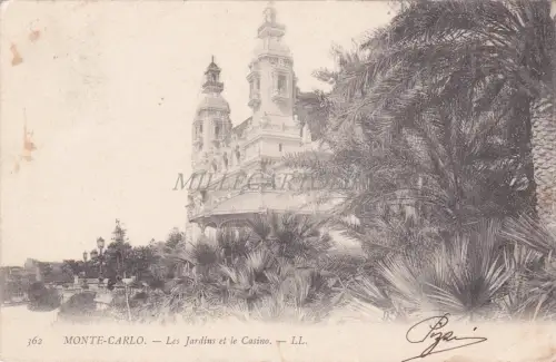 FRANKREICH - Monte Carlo, die Gärten und das Casino