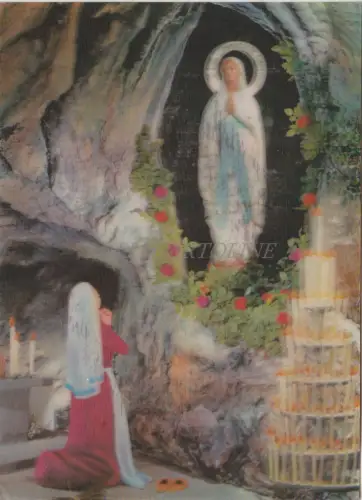 FRANKREICH - Lourdes, Grotte - 3D 1972