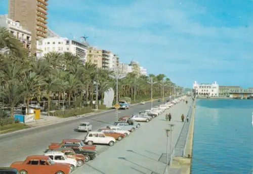 SPANIEN - Alicante, Hafen und Esplanada