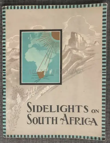 SEITENLICHTER SÜDAFRIKA - Touristische Broschüre mit Fotos 1930
