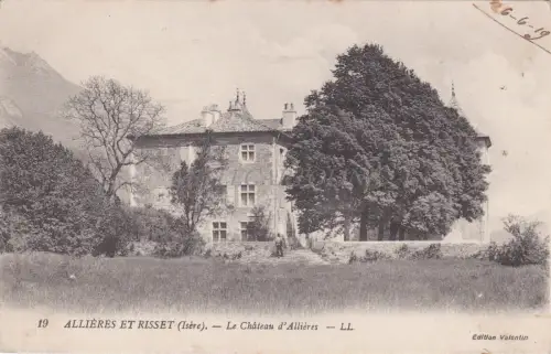 FRANKREICH - Allières et Risset, Chateau d'Allières