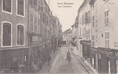 FRANKREICH - Toul Illustré, Rue Gambetta