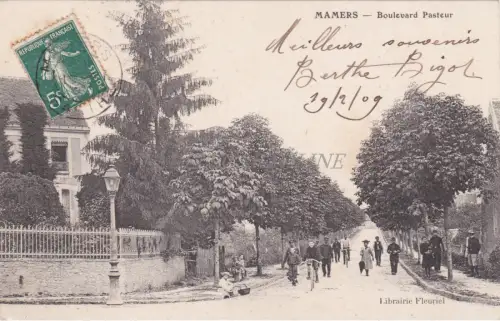 FRANKREICH - Mamers, Boulevard Pasteur 1909